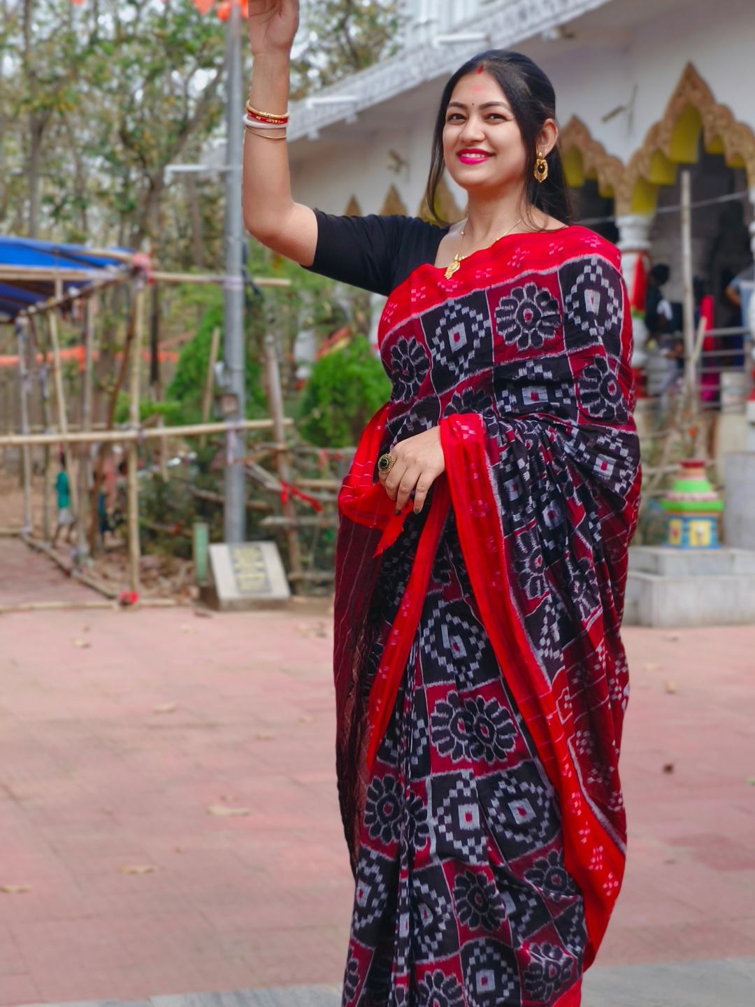 Sambalpuri Handloom Pure cotton saree