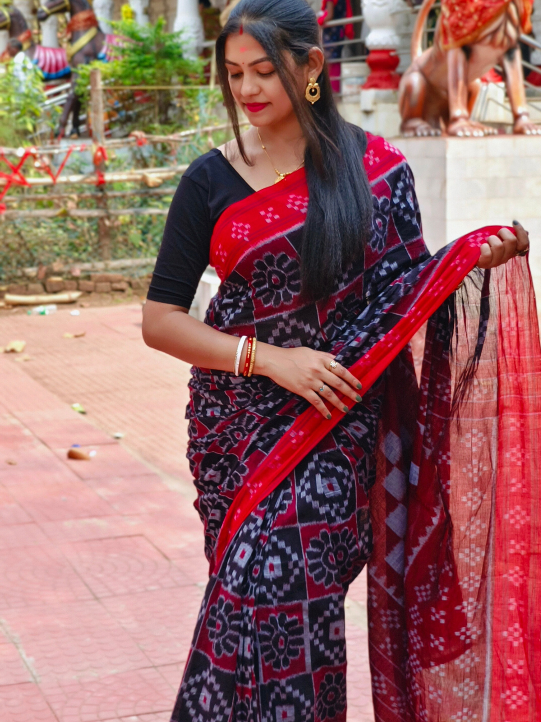 Sambalpuri Handloom Pure cotton saree