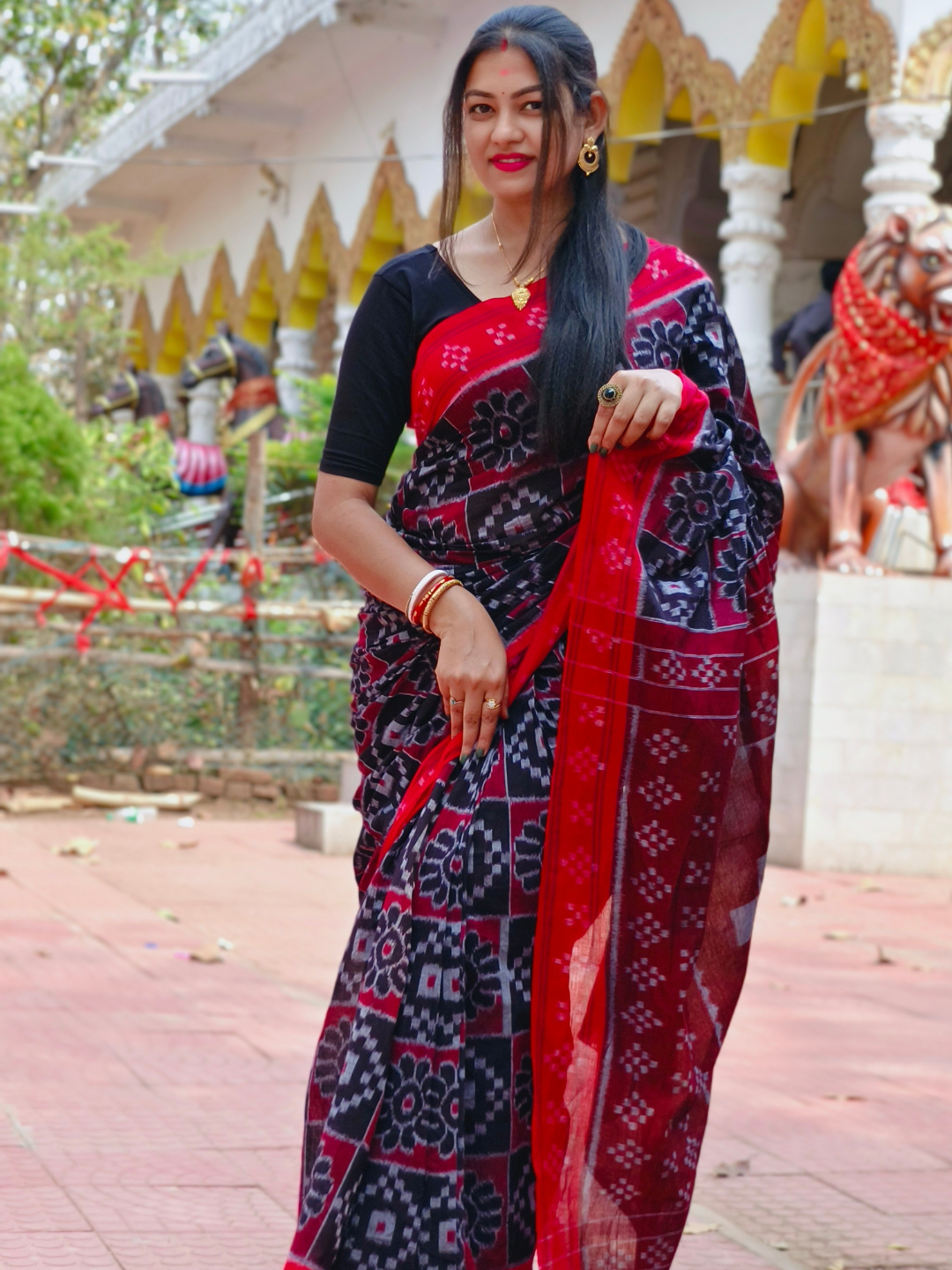 Sambalpuri Handloom Pure cotton saree