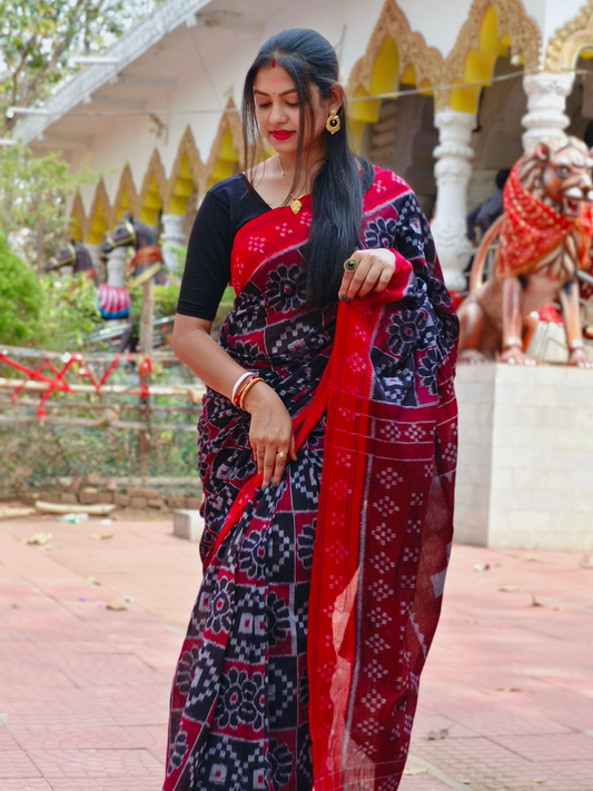 Sambalpuri Handloom Pure cotton saree