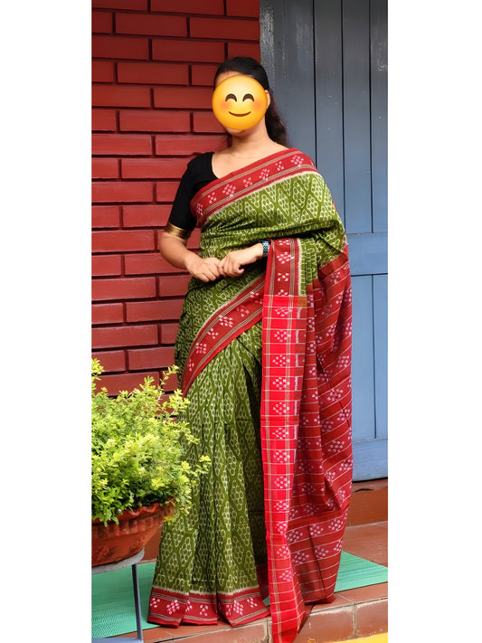 Handloom cotton saree